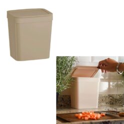 Lixeira Plast P/ Pia Volare C/ Tampa 5l