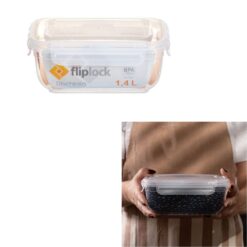 Pote Plast Ret Fliplock 1,4l