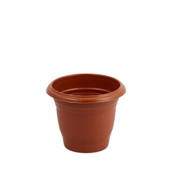 Vaso Plast Red Bella Fiore 4l