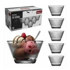 Conj Bowl Vidro C/06pcs
