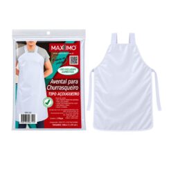 Avental Plast P/ Churrasco 100x64cm