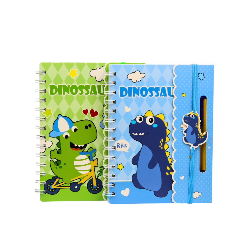 Caderno Anotacoes C/caneta Dinossauro