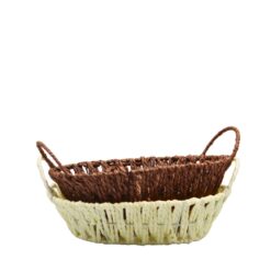 Cesta Pao Trancada C/ Alca 25x17x6cm