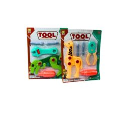 Dino/girafa P/ Montar C/ Ferramentas