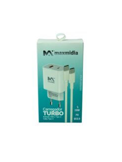 Carregador Turbo Qc3.0 Usb Cabo Tipo C