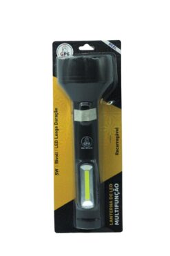 Lanterna Recarregavel Led C/ Luminaria Gr