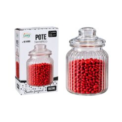 Pote Vd Hermetico C/ Tampa 950ml