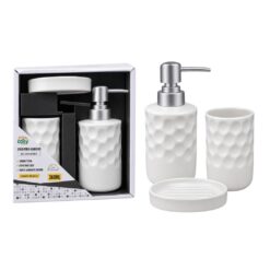 Conj Banheiro Porcelana C/03