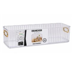 Organizador Plast Ret C/ Alca 9,5x11,5x28,5cm