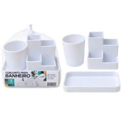 Kit Banheiro Plast C/03