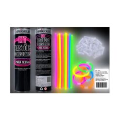 Kit Bastao Fluorescete P/ Festa 20cm C/100