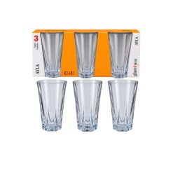 Conj Copo Vd Ayla Alto 330ml C/03