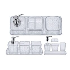 Kit Banheiro Plast C/04 Pcs