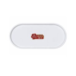 Travessa Oval Melamina Rasa 26,8x14,9x1,6cm